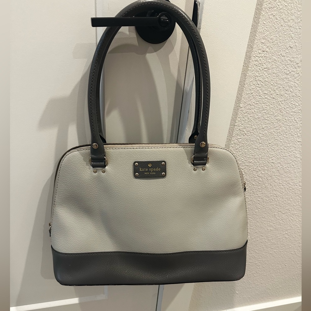 Kate Spade Grey / Gray Tote handbag purse
